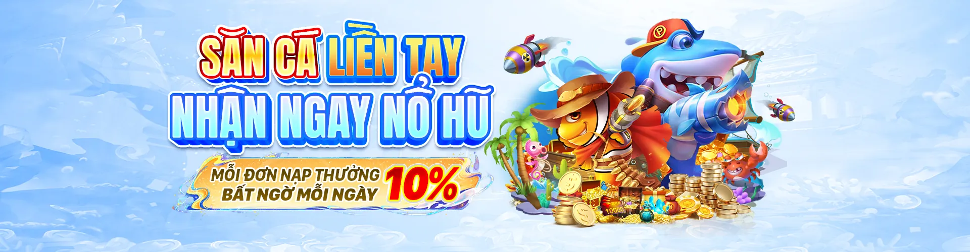 Thế giới bắn cá 99vin sôi động với nhiều kho báu